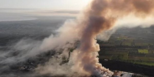 Τοξικό νέφος πνίγει την Κόρινθο