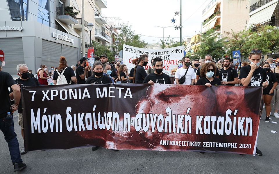 Πορεία στην μνήμη του Παύλου Φύσσα