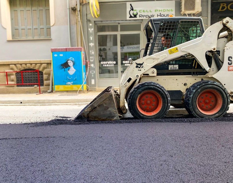 Στην τελική ευθεία τα έργα ασφαλτόστρωσης στη Γαριβάλδη
