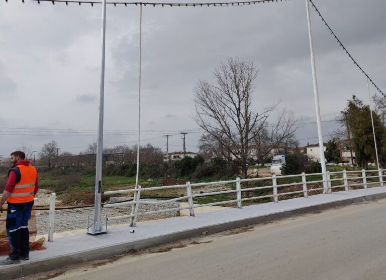 Αναβάθμιση της γέφυρας του Ξηριά στον Αλμυρό