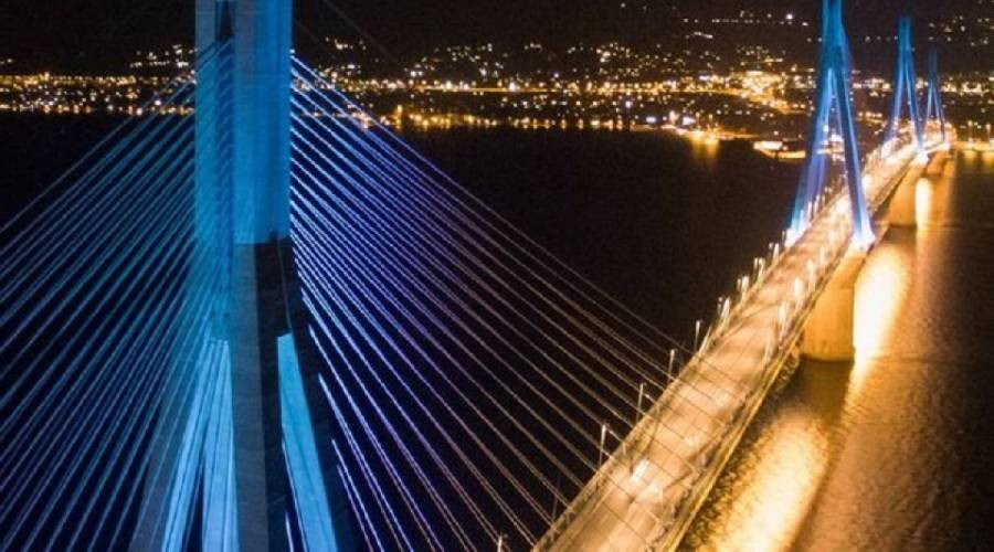 Σβήνει… τα διακοσμητικά φώτα η Γέφυρα Ρίου -Αντιρρίου