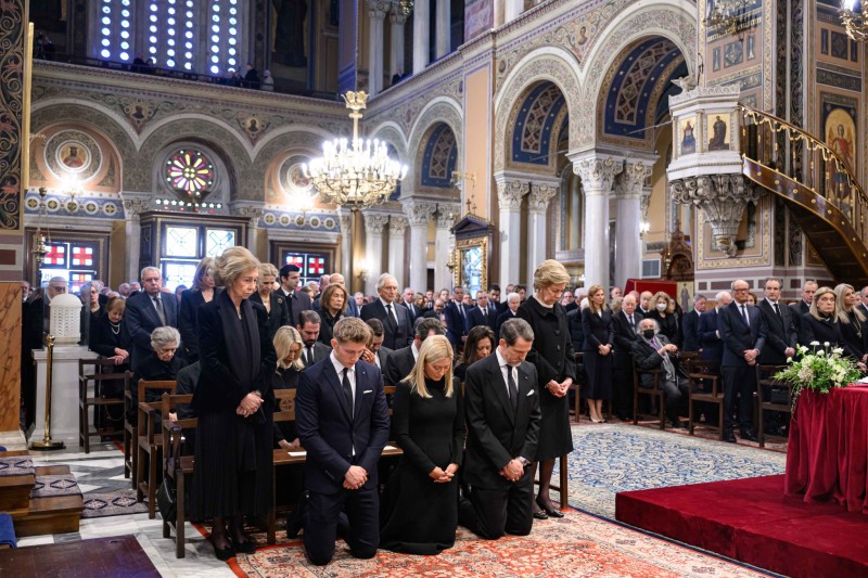 Έγινε το μνημόσυνο τέως βασιλιά Κωνσταντίνου
