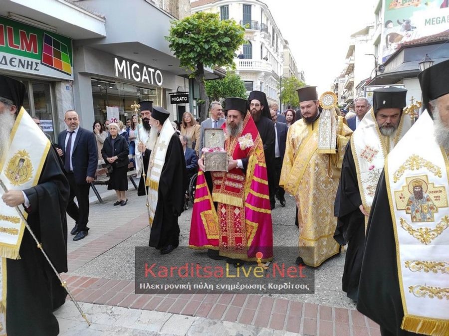 Υποδοχή της Τιμίας Κάρας του Πολιούχου Αγίου Σεραφείμ