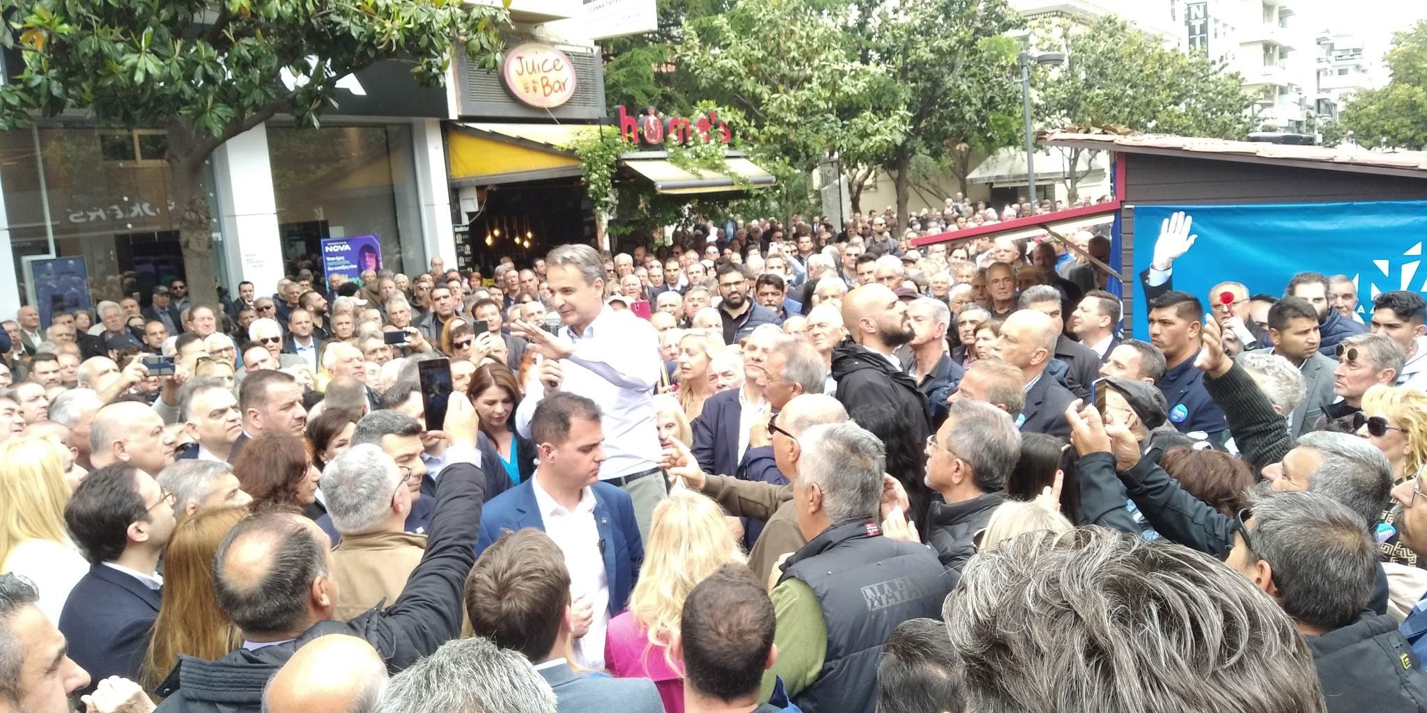 Στα Τρίκαλα μίλησε ο Κυριάκος Μητσοτάκης