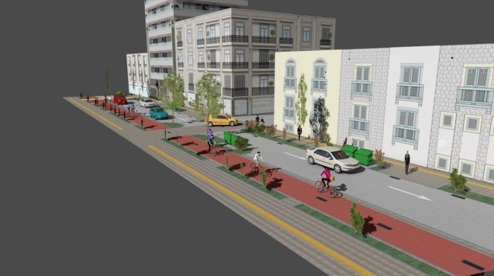 Δρόμος ήπιας κυκλοφορίας η Ιουστινιανού