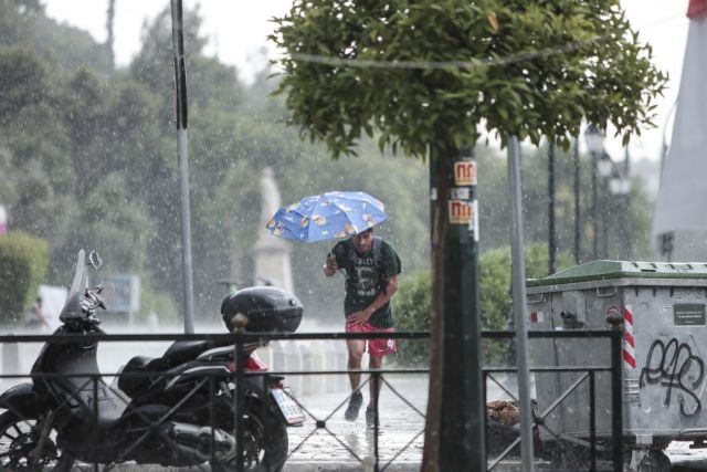 Νέες ισχυρές καταιγίδες από το μεσημέρι