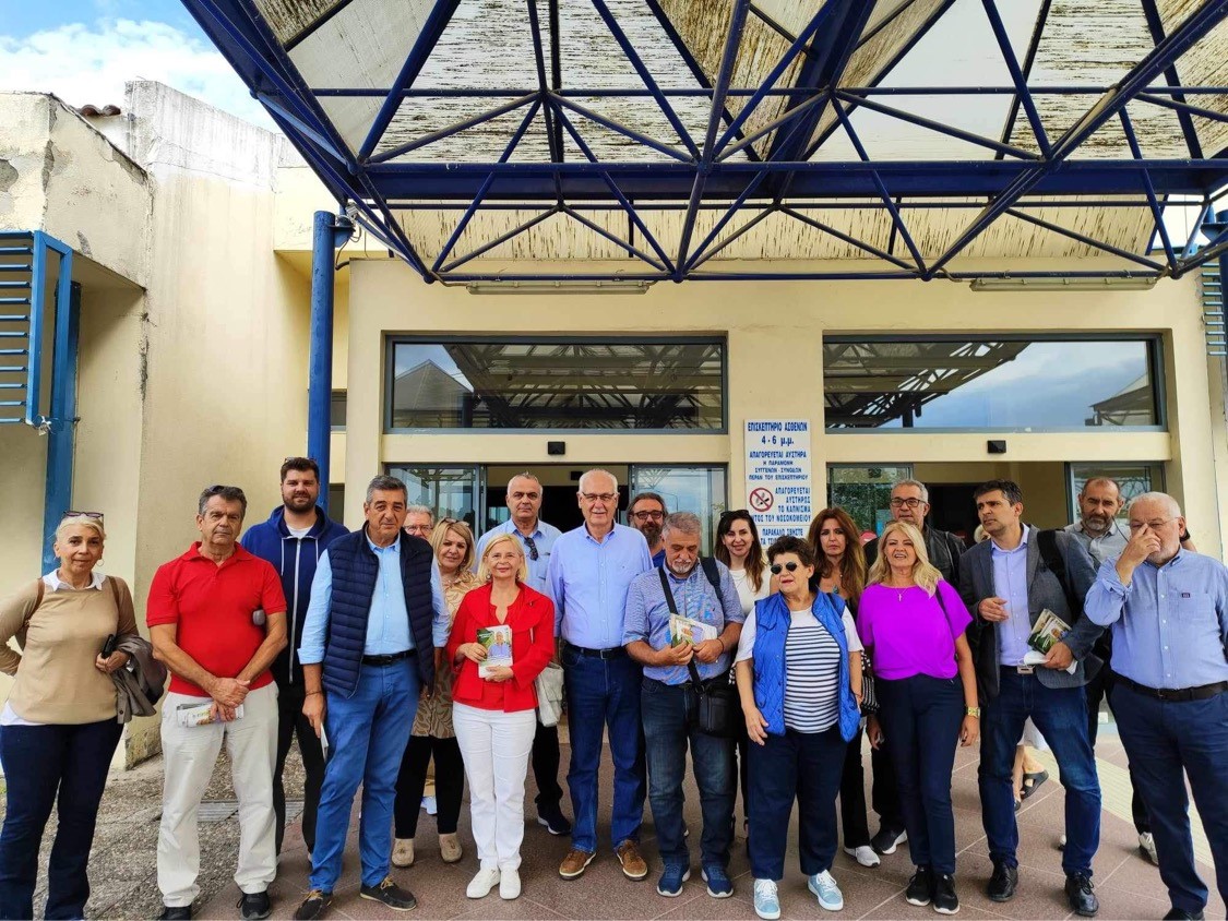 Σε ΠΠΝΛ, ΕΚΑΒ ο Καλογιάννης και υποψήφιοι του συνδυασμού