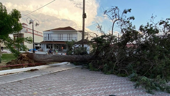 Μεγάλες ζημιές σε Καρδίτσα, Σοφάδες, Παλαμά