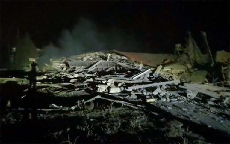 Ισχυρή έκρηξη ισοπέδωσε ξενοδοχείο