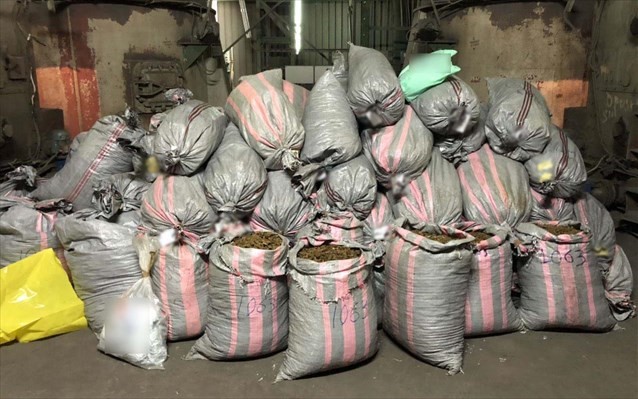 Σε υψικάμινο σχεδόν ένας τόνος ναρκωτικών