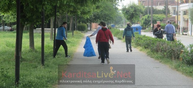Δράση εθελοντικής καθαριότητας στο Αθλητικό Πάρκο