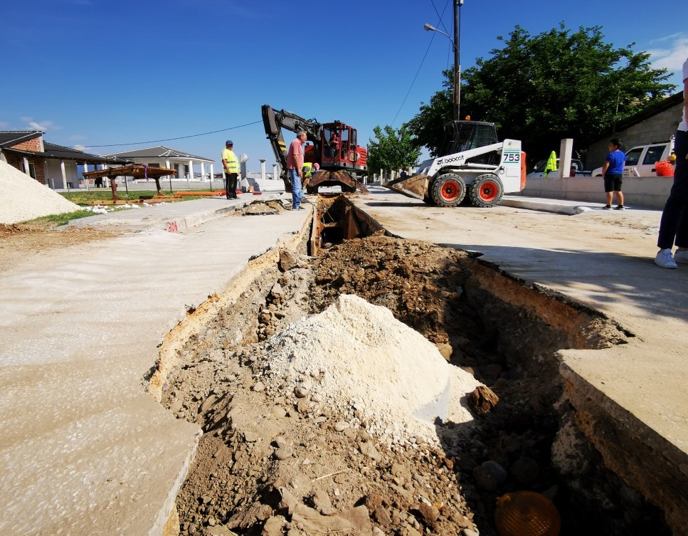 Προχωρά το δίκτυο ακαθάρτων στο Κηπάκι
