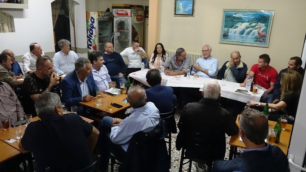 Σε χωριά του Δημοτικής Ενότητας Κοιλάδας ο Απ. Καλογιάννης