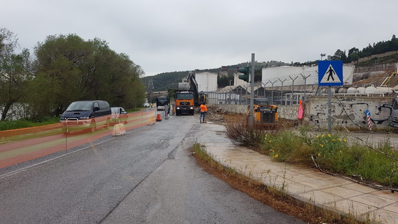 Ξεκίνησαν οι εργασίες στον κόμβο Αγριάς 