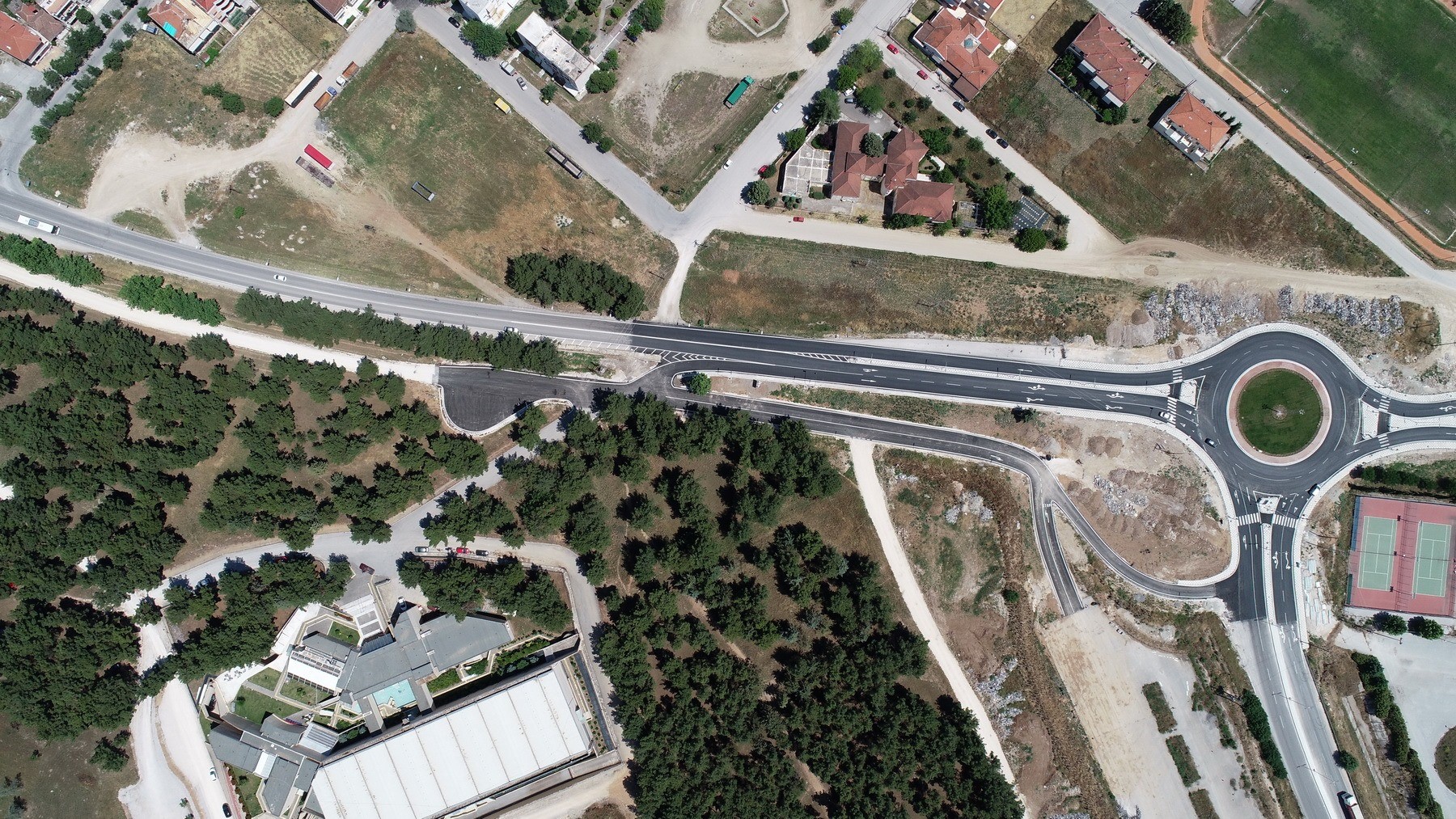 Ετοιμος ο νέος κυκλικός κόμβος στο Διαχρονικό Μουσείο