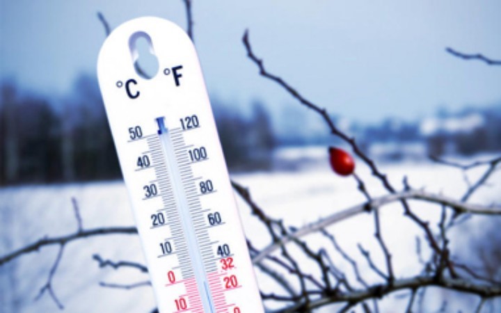 Στους -2.2 °C η ελάχιστη θερμοκρασία το πρωί της Κυριακής