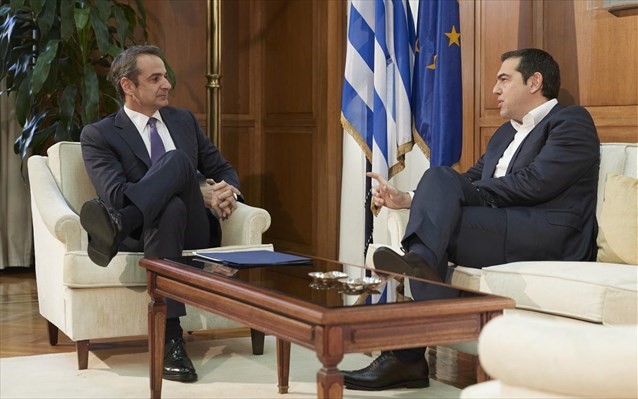 Βιντεοκλήση Μητσοτάκη - Τσίπρα για τον κορωνοϊό