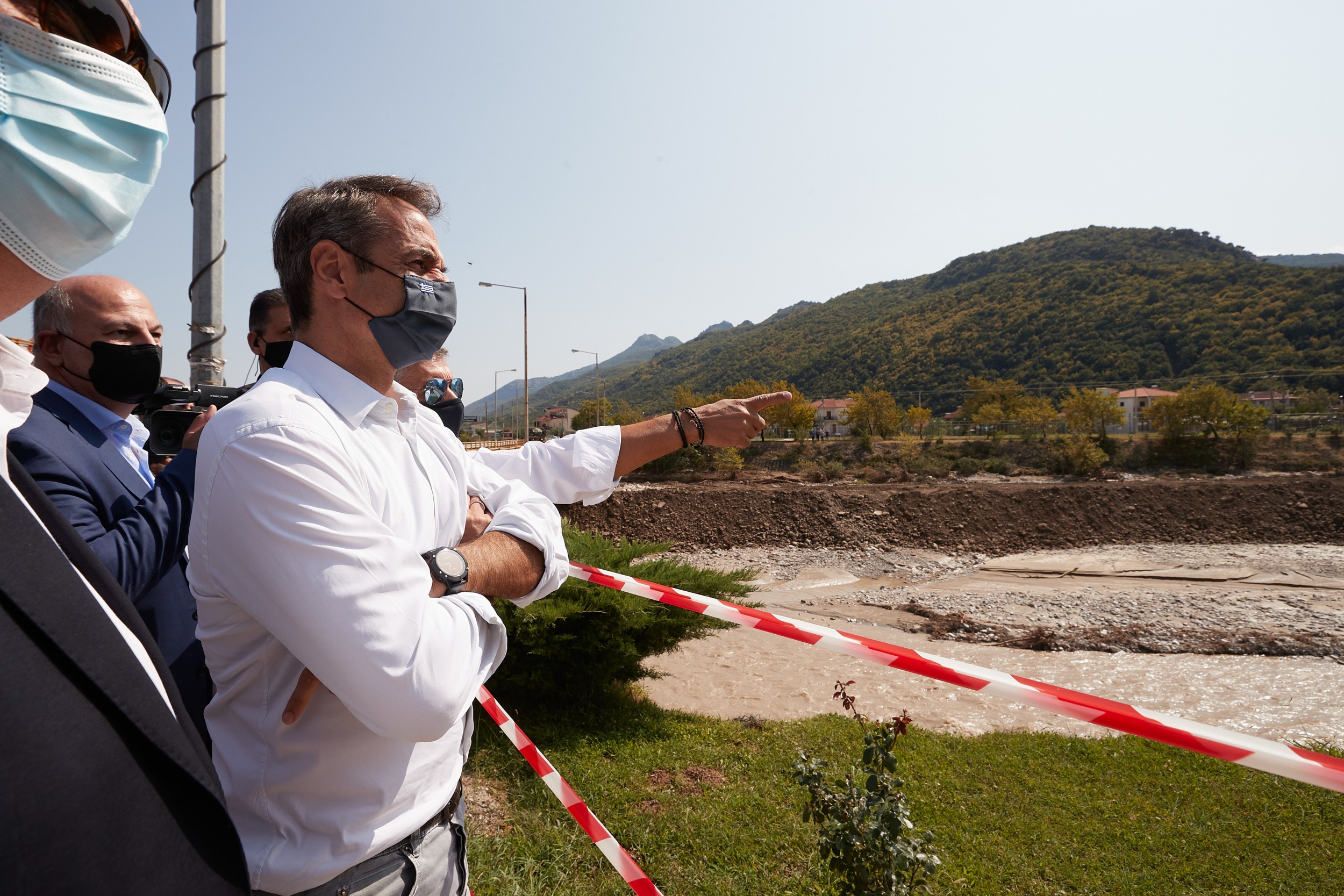 Επίσκεψη Μητσοτάκη στη Δυτική Θεσσαλία