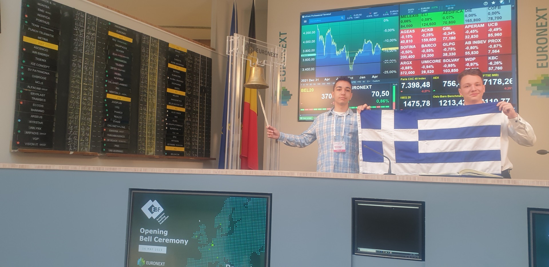 "Χρυσό" στα χρηματοοικονομικά για δύο μαθητές