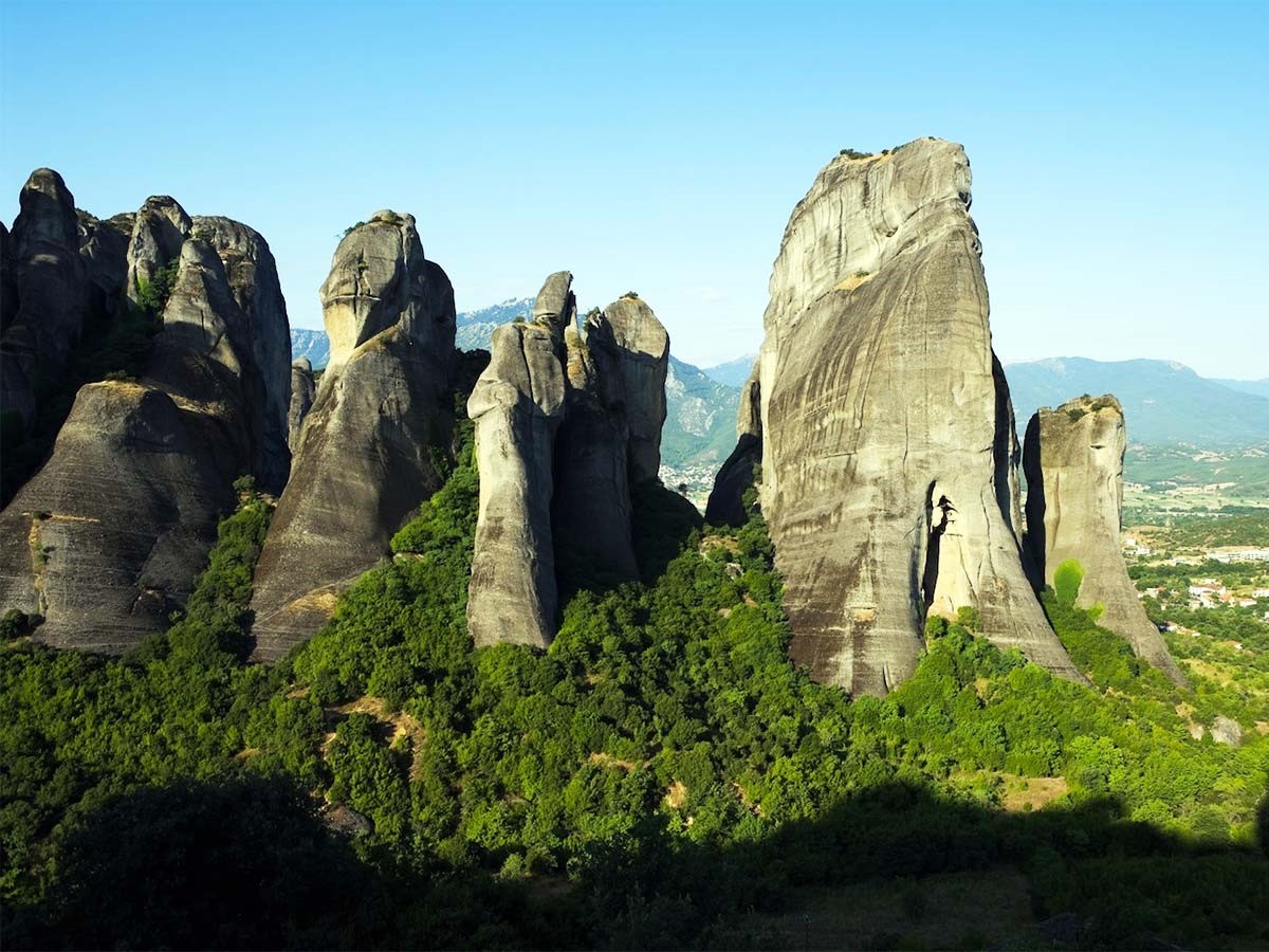 Βραδινή επιχείρηση διάσωσης στα Μετέωρα