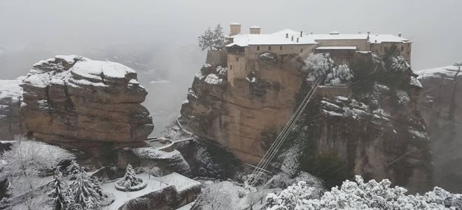 Στους -8 το θερμόμετρο στα ορεινά