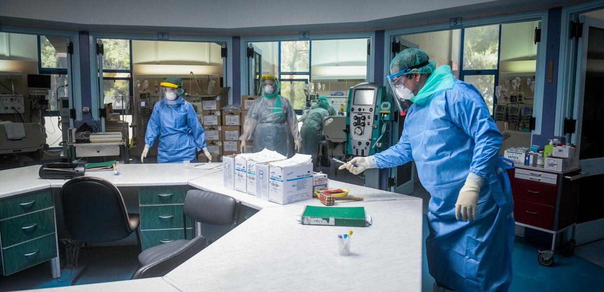 Πληρότητα 100% στις κλίνες covid στη Λάρισα