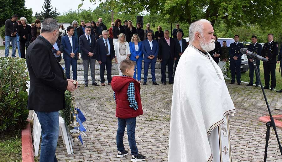 Τιμήθηκαν οι εκτελεσθέντες από τα στρατεύματα κατοχής