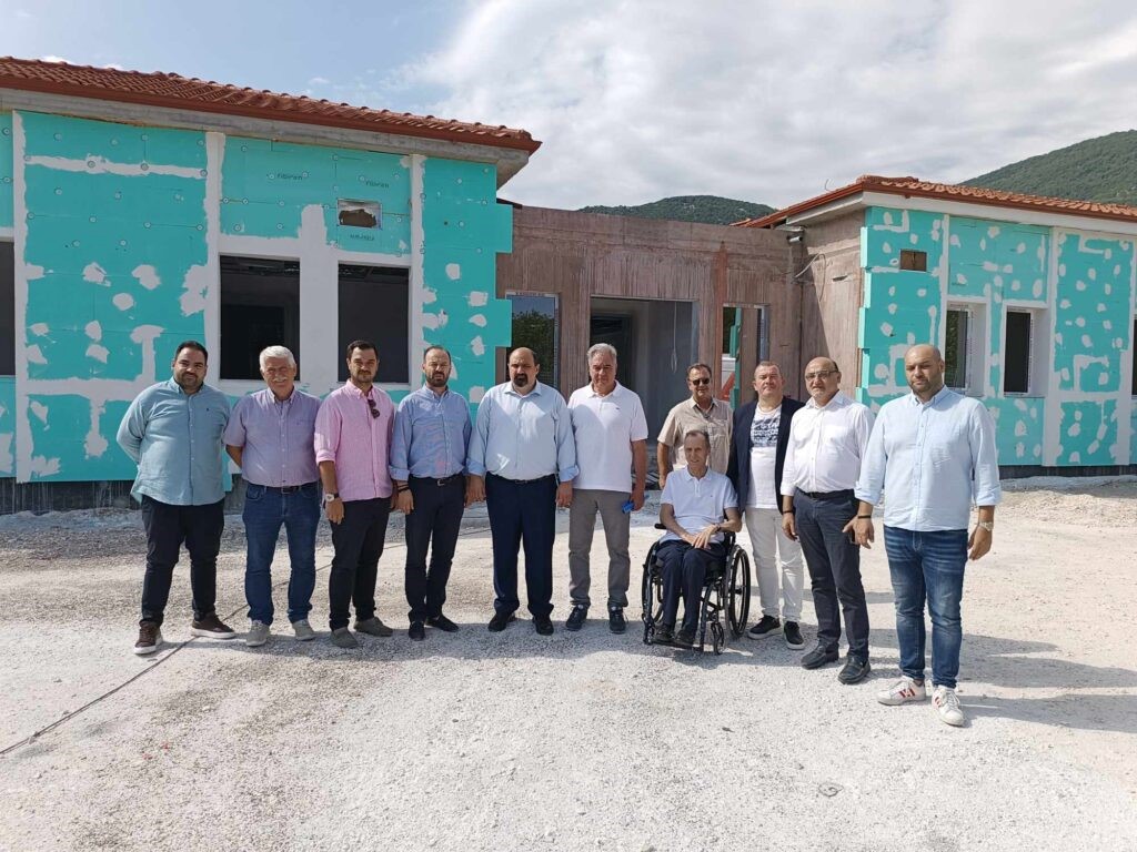 Στο υπό ανέγερση κτίριο του νέου Κ.Υ. Μουζακίου