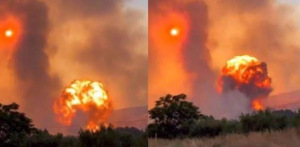 Σεισμός 1 Ρίχτερ από την έκρηξη πυρομαχικών