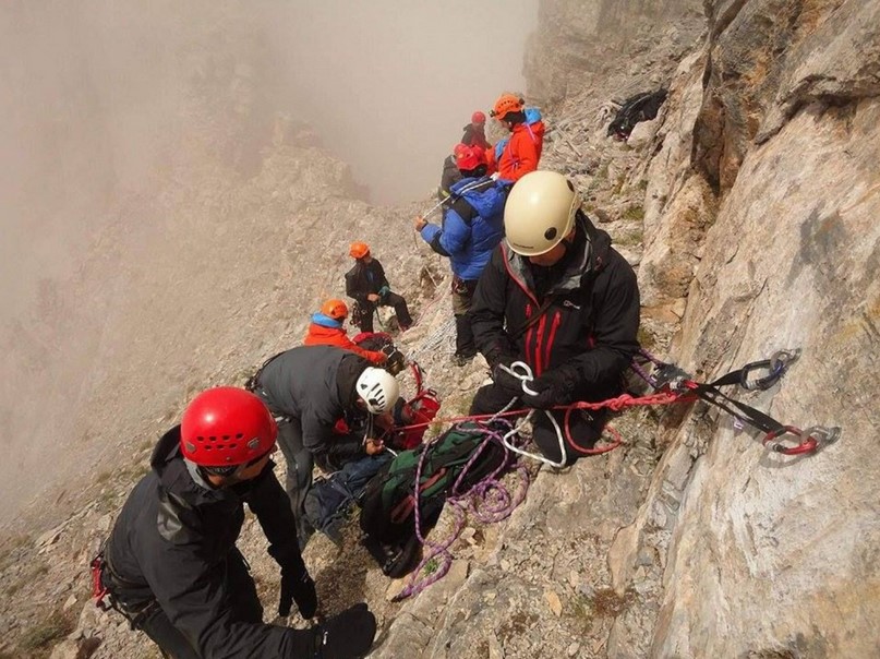 Διασώθηκαν δύο ορειβάτες στον Ολυμπο