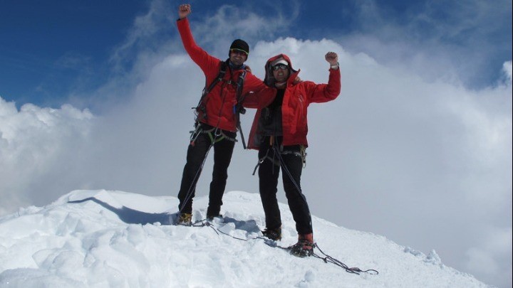 Δύο Θεσσαλοί ορειβάτες στο θρυλικό βουνό Matterhorn
