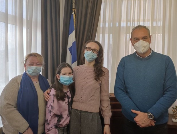 Οι πρώτες γυναίκες πρόσφυγες από την Ουκρανία
