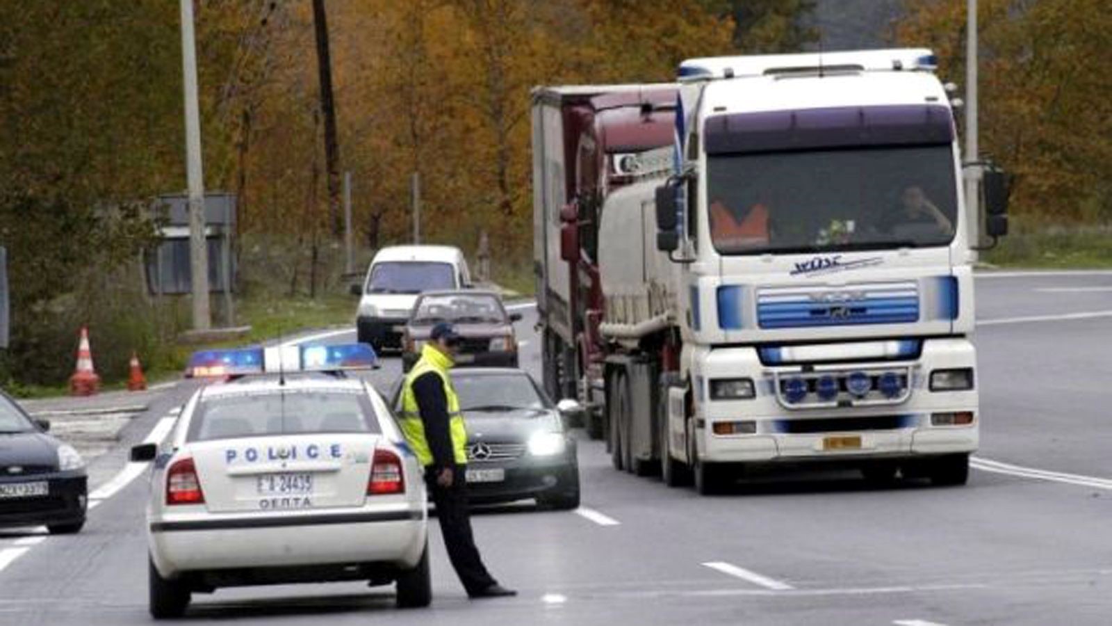 Κανονικά η κυκλοφορία φορτηγών στον Ε65