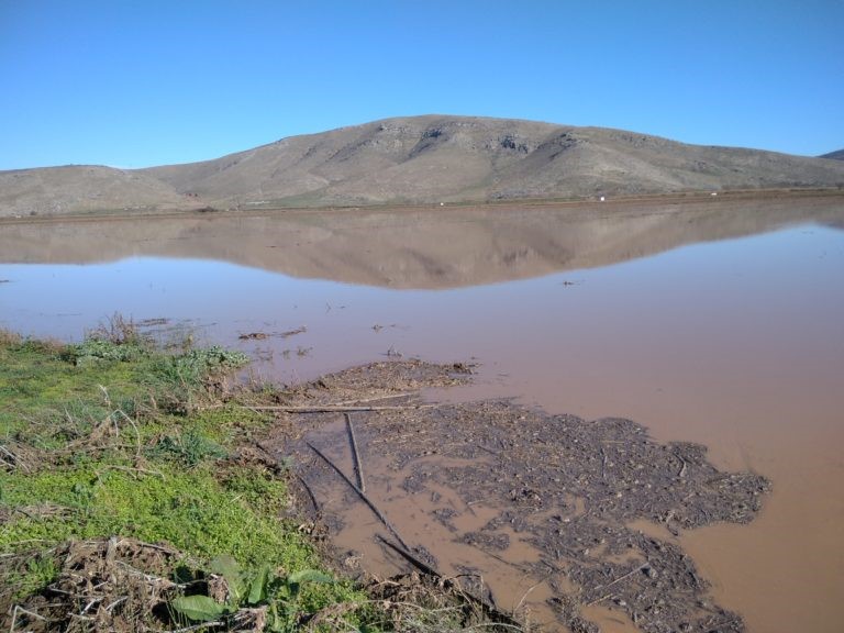 Χιλιάδες στρέμματα πλημμύρισαν από τις έντονες βροχές