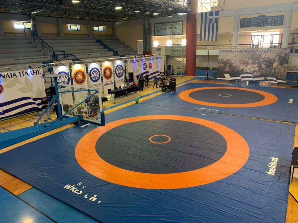 420 αθλητές στο πανελλήνιο πρωτάθλημα πάλης