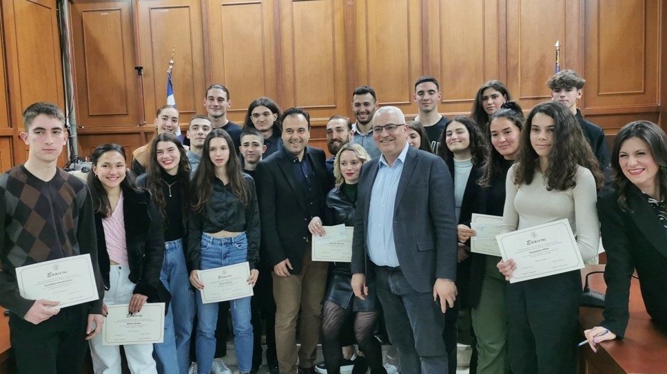 Βραβεύτηκαν 24 αθλητές από τον Δήμο Τρικκαίων