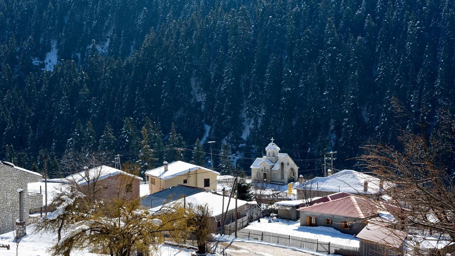 Στο Περτούλι Τρικάλων μία από τις χαμηλότερες θερμοκρασίες