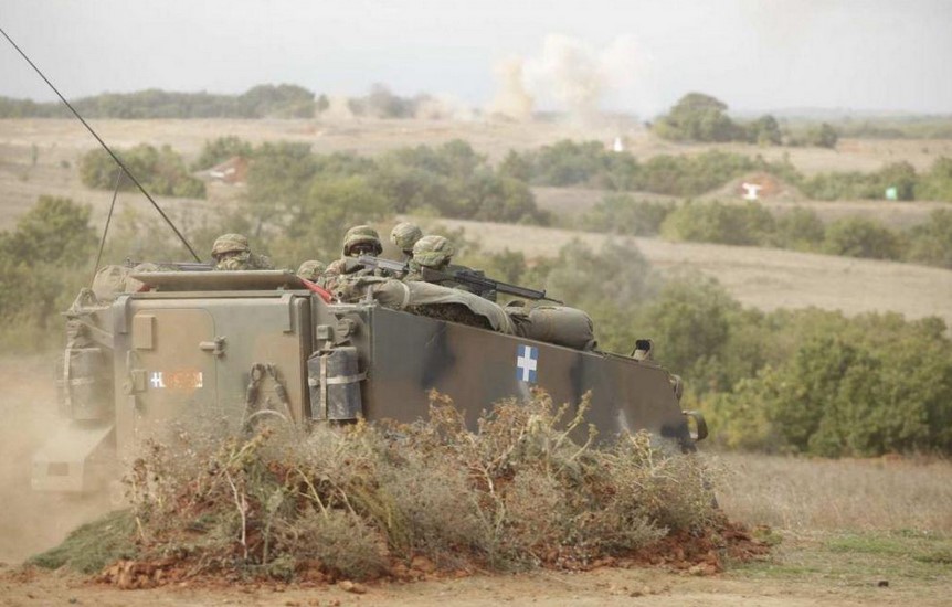 Eκρήξεις σε στρατιωτική άσκηση στο Κιλκίς