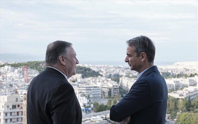 Επιστολή στήριξης Πομπέο στον Κ. Μητσοτάκη