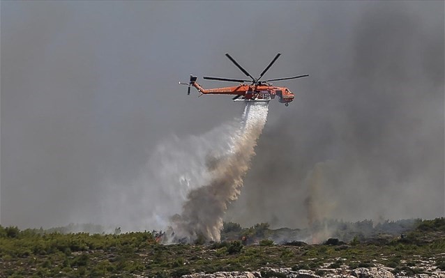 72 δασικές πυρκαγιές σε 24 ώρες