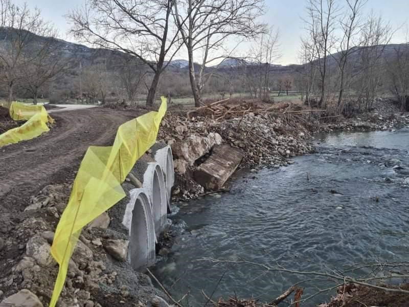 Μουζάκι: Αποκαταστάθηκε η προσβασιμότητα στο Ελληνόκαστρο