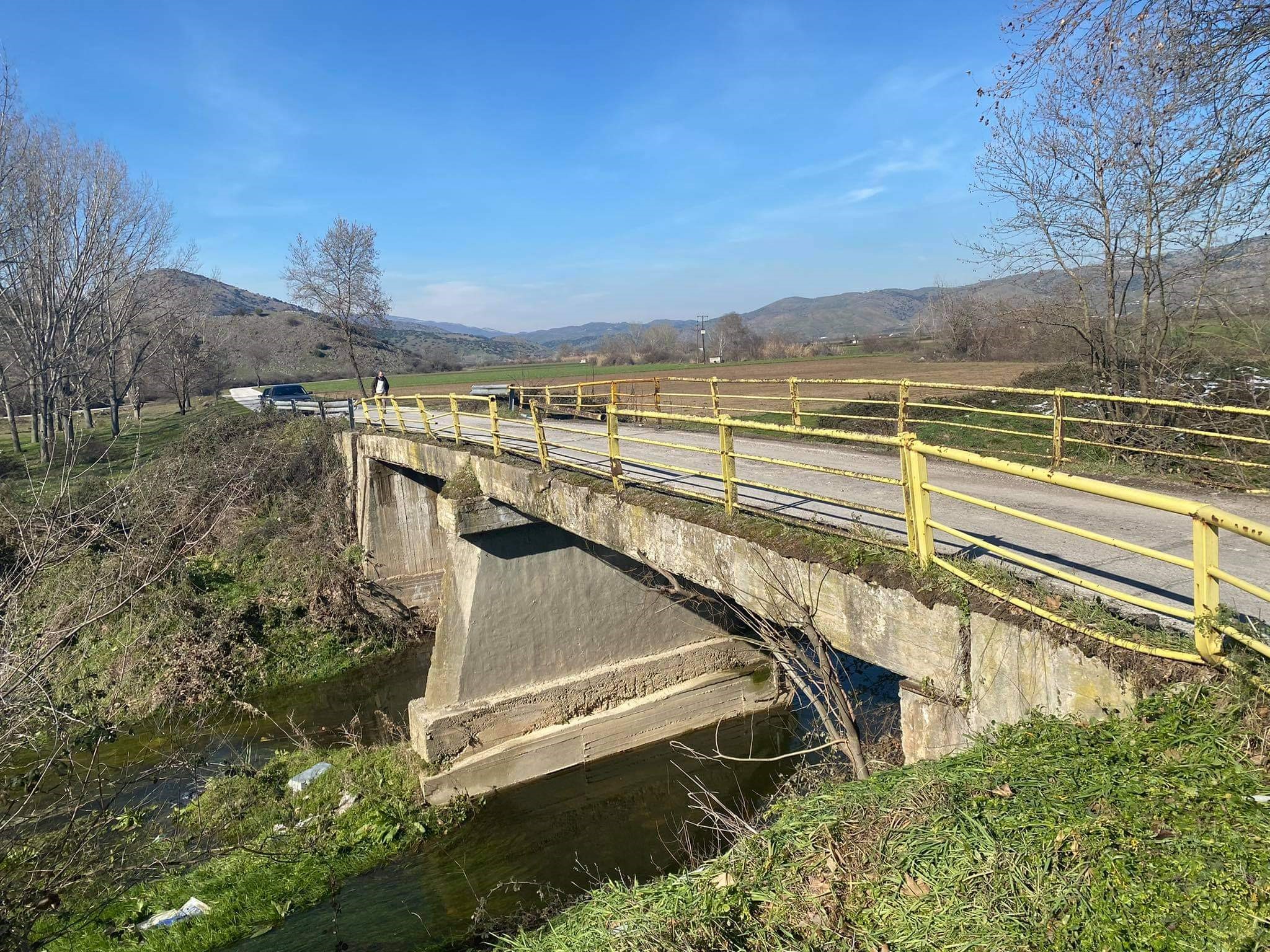 Νέα γέφυρα κατασκευάζει η Περιφέρεια στην Κρήνη 