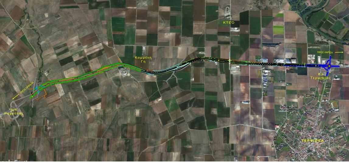 Δημοπρατείται η κατασκευή του τμήματος Τερψιθέας – Ραχούλας