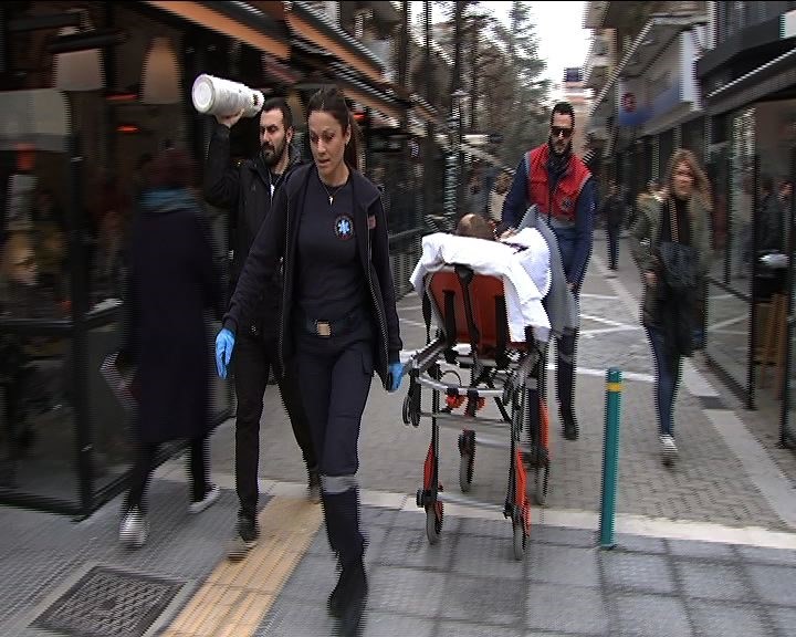 Ασθενοφόρο δεν μπορούσε να προσεγγίσει ασθενή