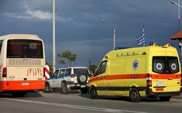 Τροχαίο με λεωφορείο των ΚΤΕΛ στη Θεσσαλονίκη