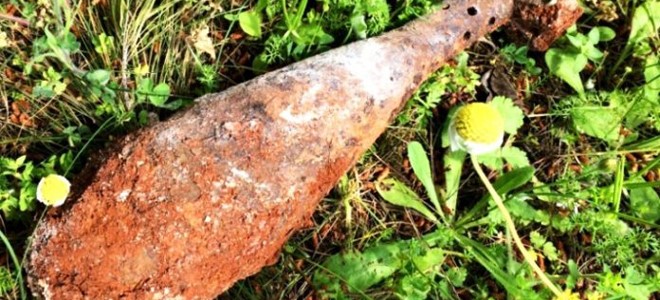 Παλιό βλήμα όλμου βρέθηκε σε χωράφι