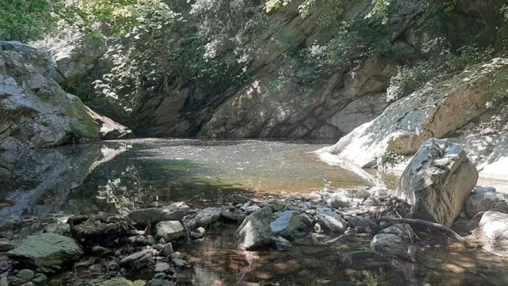 Όταν τα ρέματα δημιουργούν μια άγνωστη λίμνη στην Παλιουριά