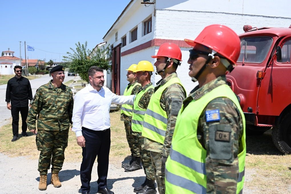 Επιθεώρηση Χαρδαλιά για τα μέτρα πυρασφάλειας