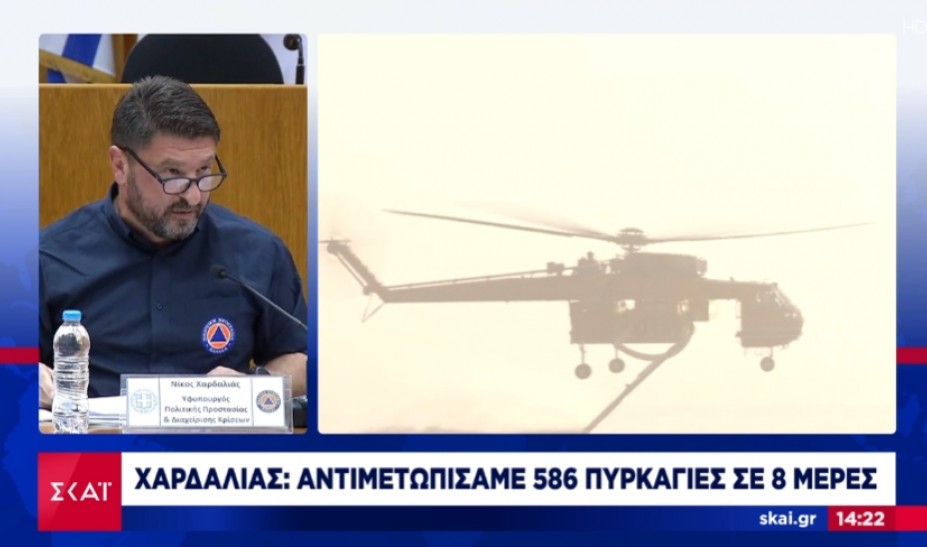 Χαρδαλιάς: Στο συρτάρι του Πρωθυπουργού η παραίτησή μου