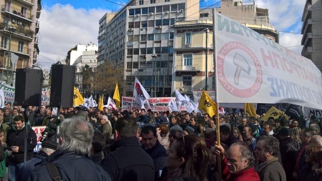 Πανελλαδικό συλλαλητήριο αγροτών στην Αθήνα 